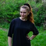 Tričko basic krátký rukáv – černá