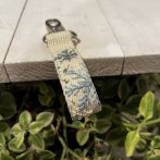 Vyšívaná klíčenka – Vločky - druhý obrázek z galerie